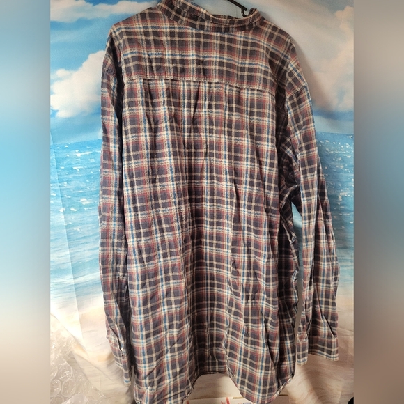 Columbia Men's Plaid Shirt Size 3XT - Picture 1 of 2